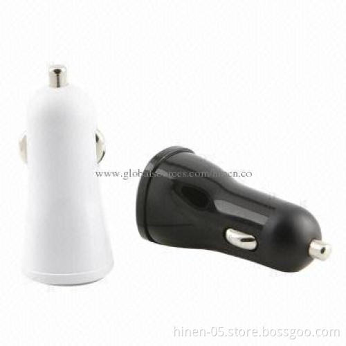 Car Chargers with 5V DC/1 and 2.1A Output, Use Your Car to Charge Any Devices